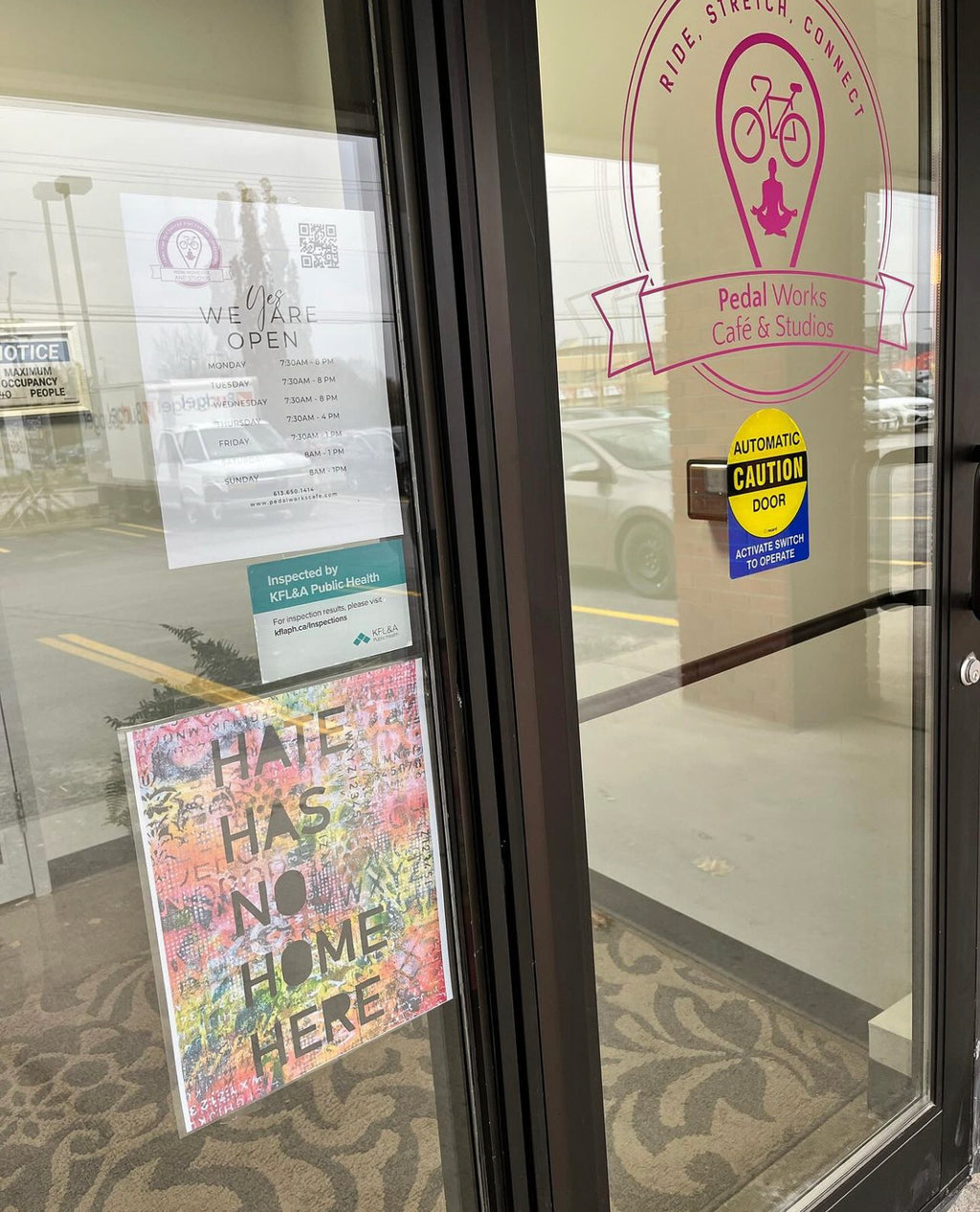 CAMPAIGN POSTER - HATE HAS NO HOME HERE