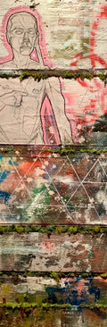 BOOKMARK - MOSSED TRIANGLES